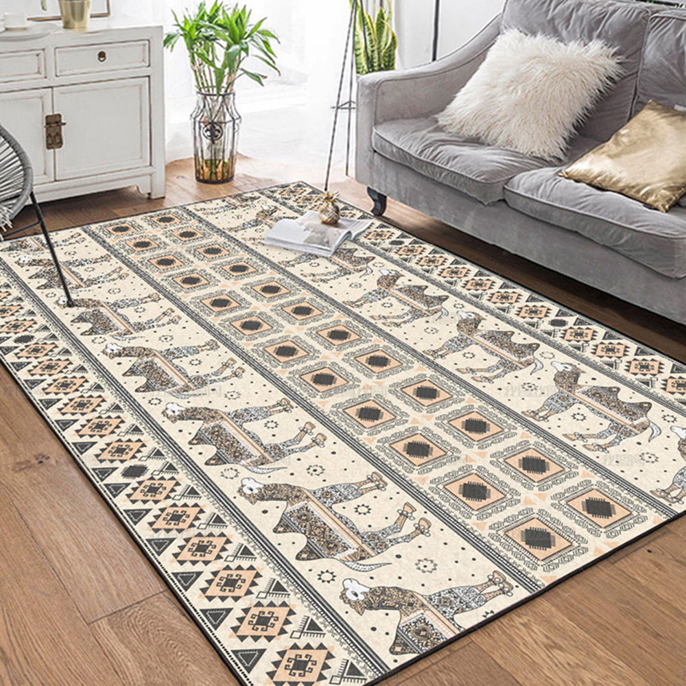 Breezy Meadow Beige Rugs