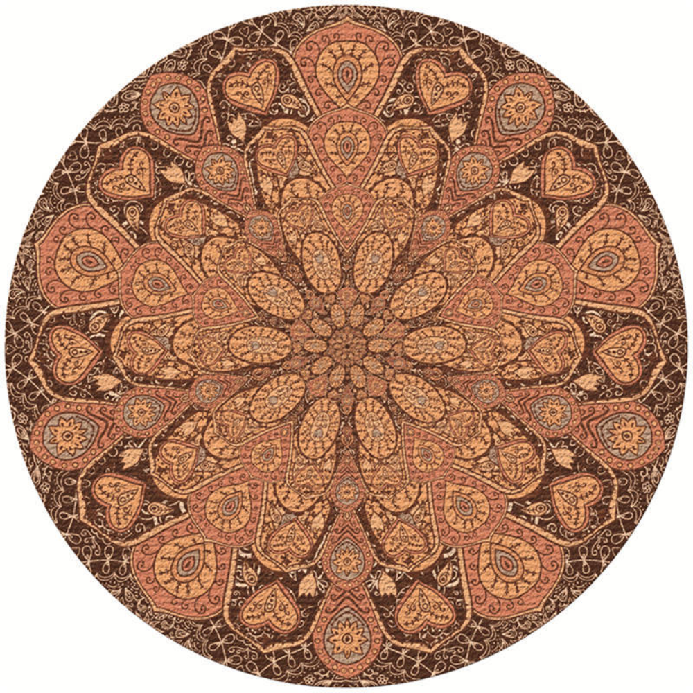 Enigmatic Refuge Folk Rugs