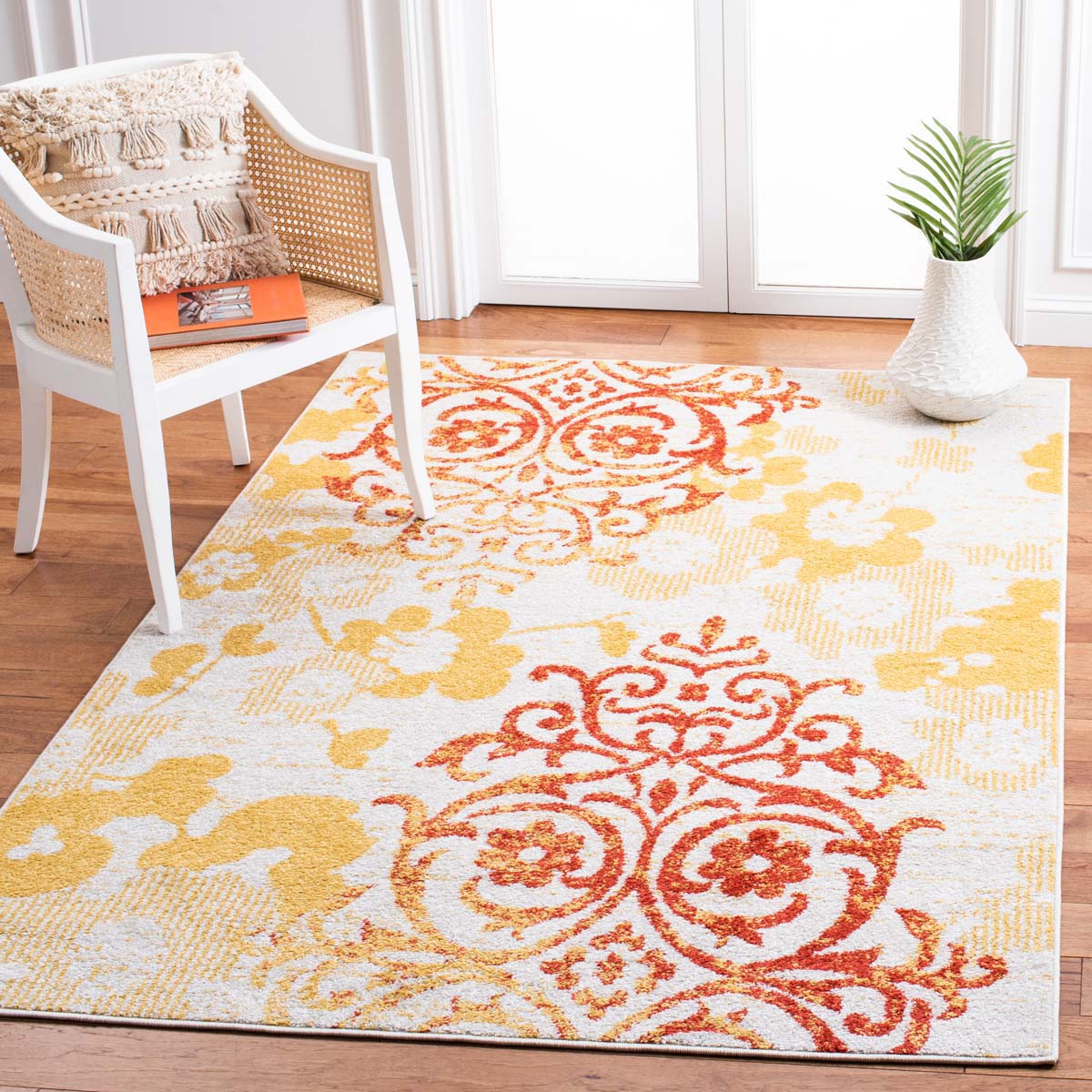 Golden Twilight Modern Rugs