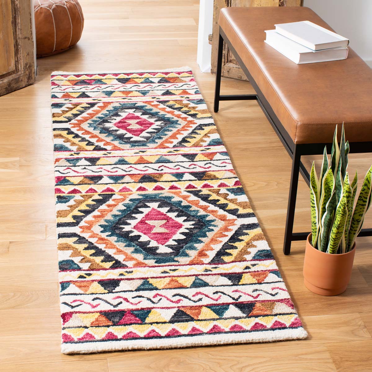 Timeless Echoes Geometric Rugs