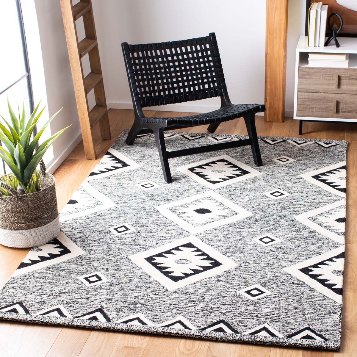 Whispering Ember Modern Rugs