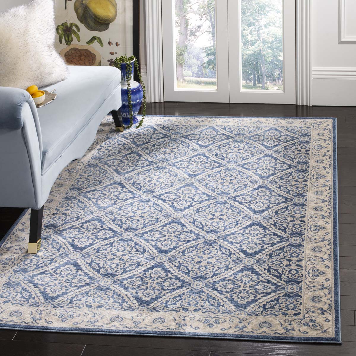 Calm Breeze Print Rugs