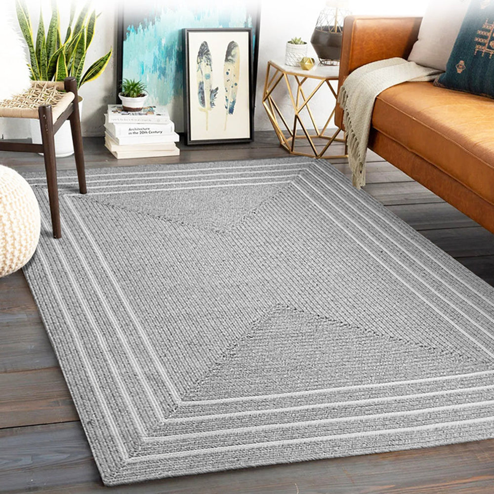 Contour Lines Modern Woven Rugs