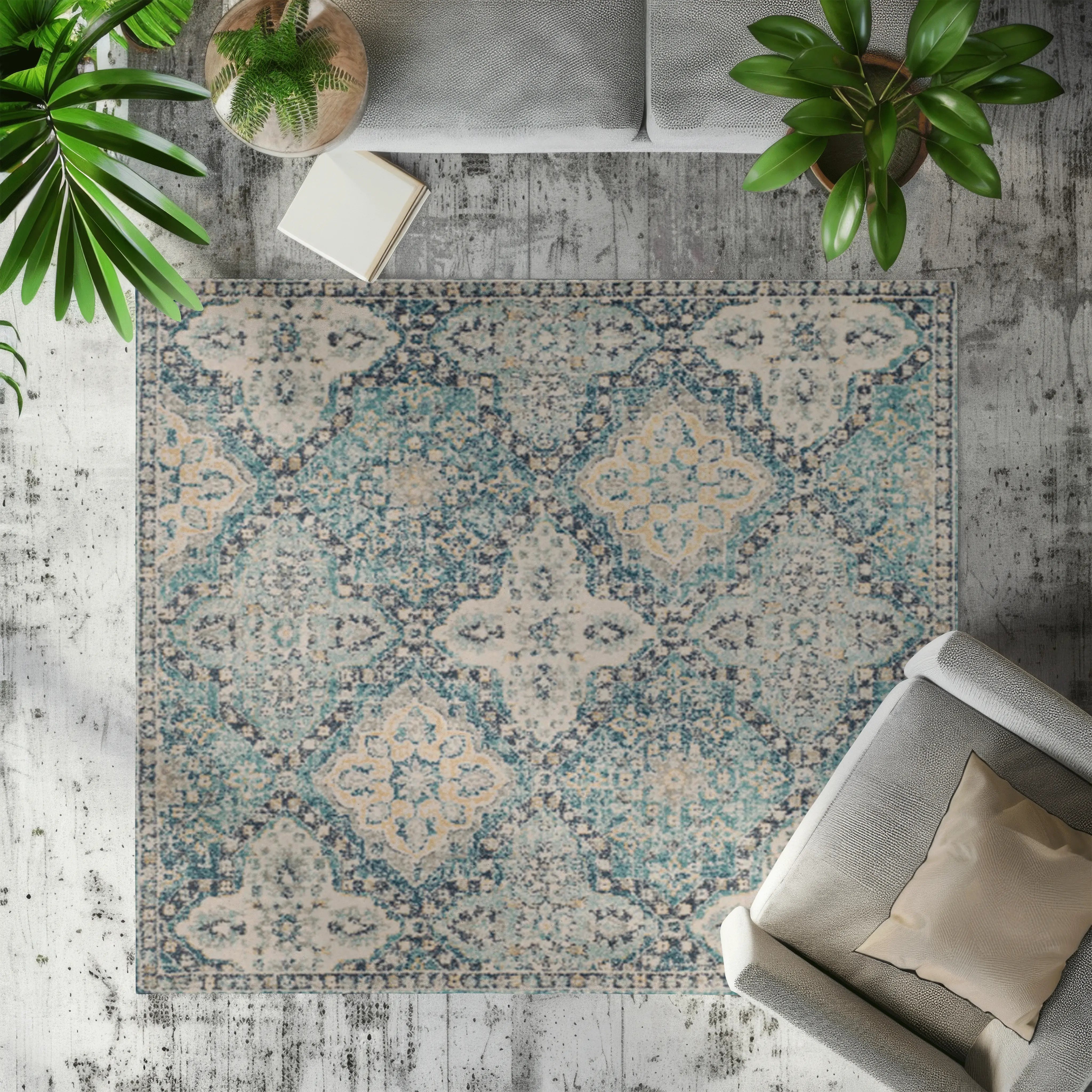 Tranquil Harmony Bohemian Rugs