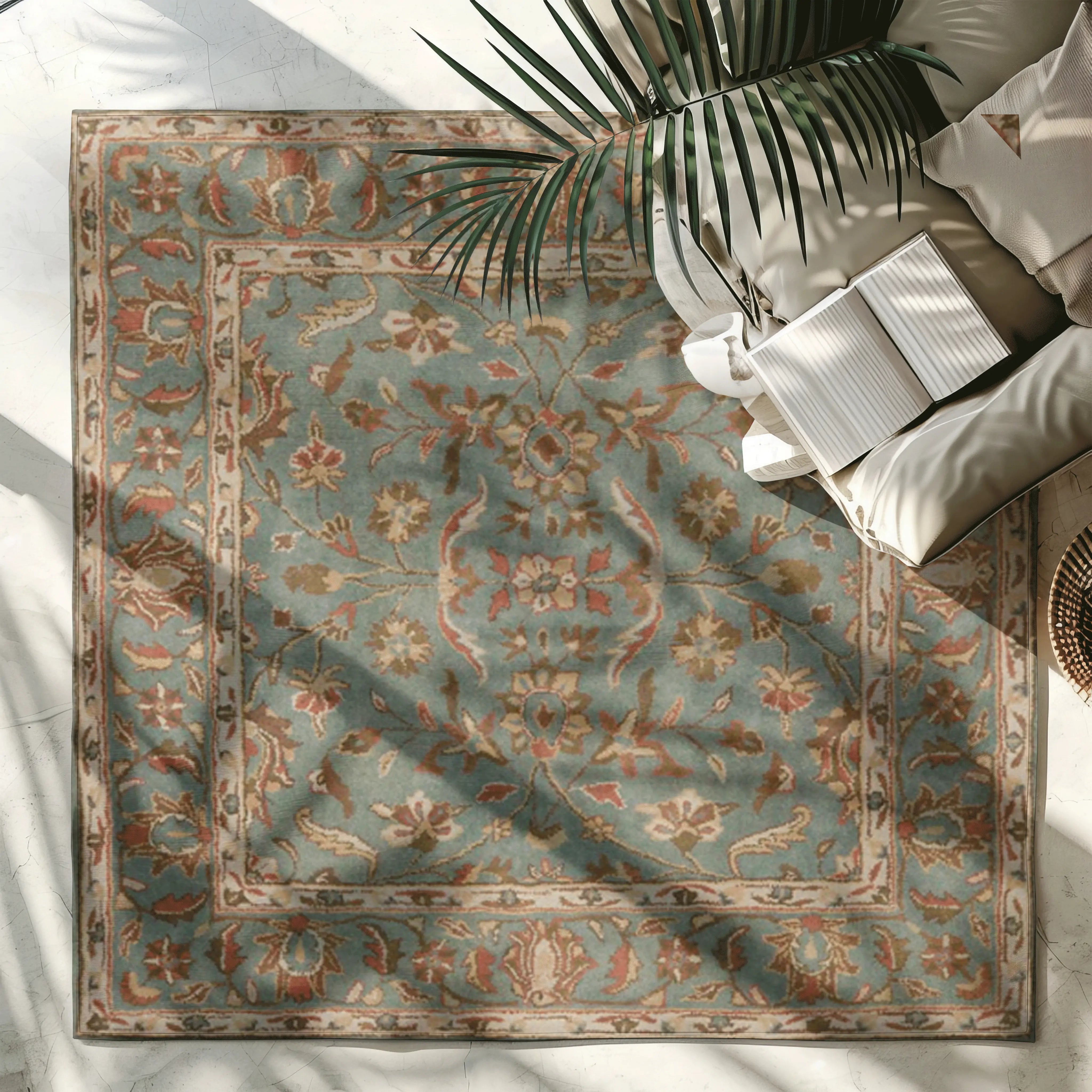 Tranquil Nightfall Floral Rugs