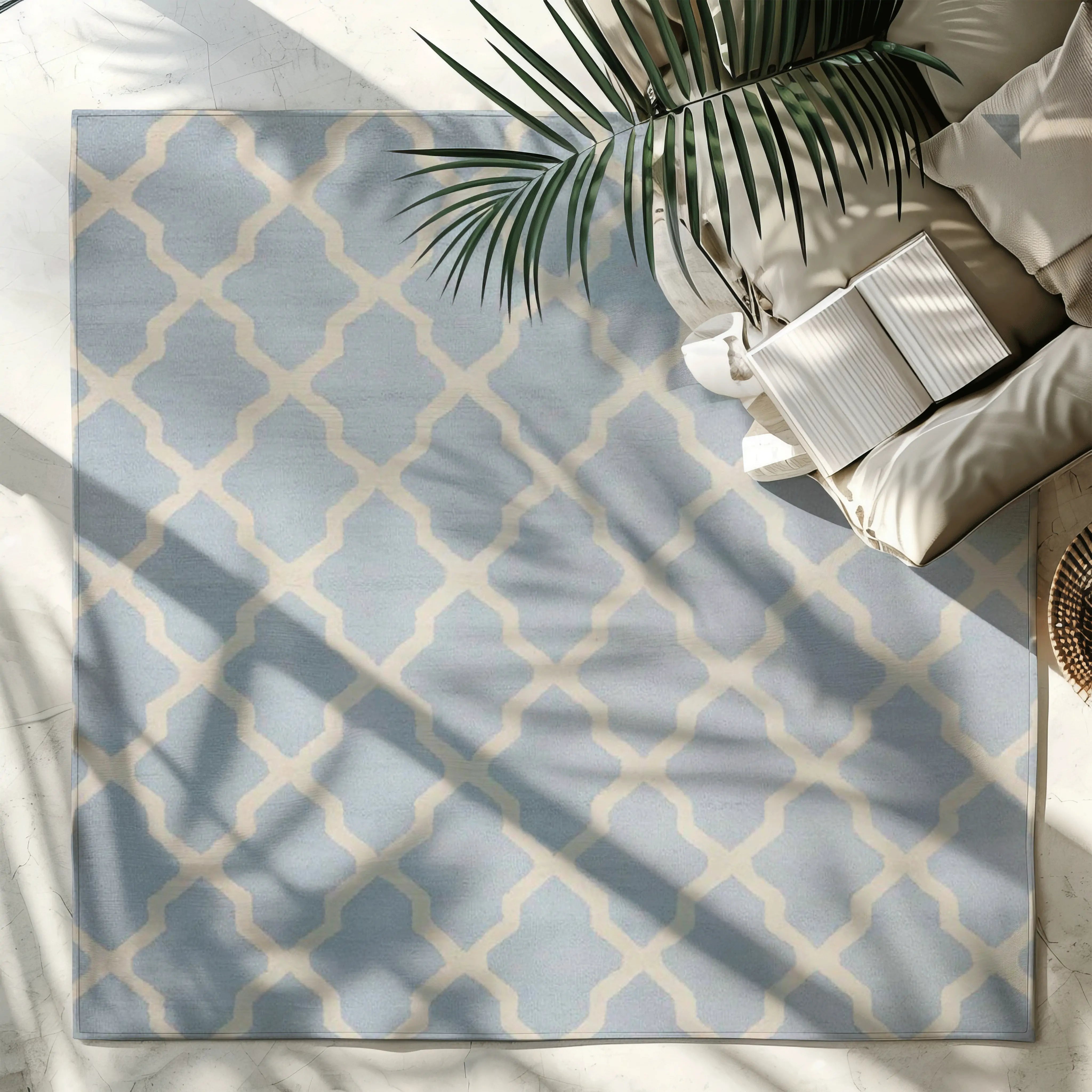 Serene Waves Modern Rugs