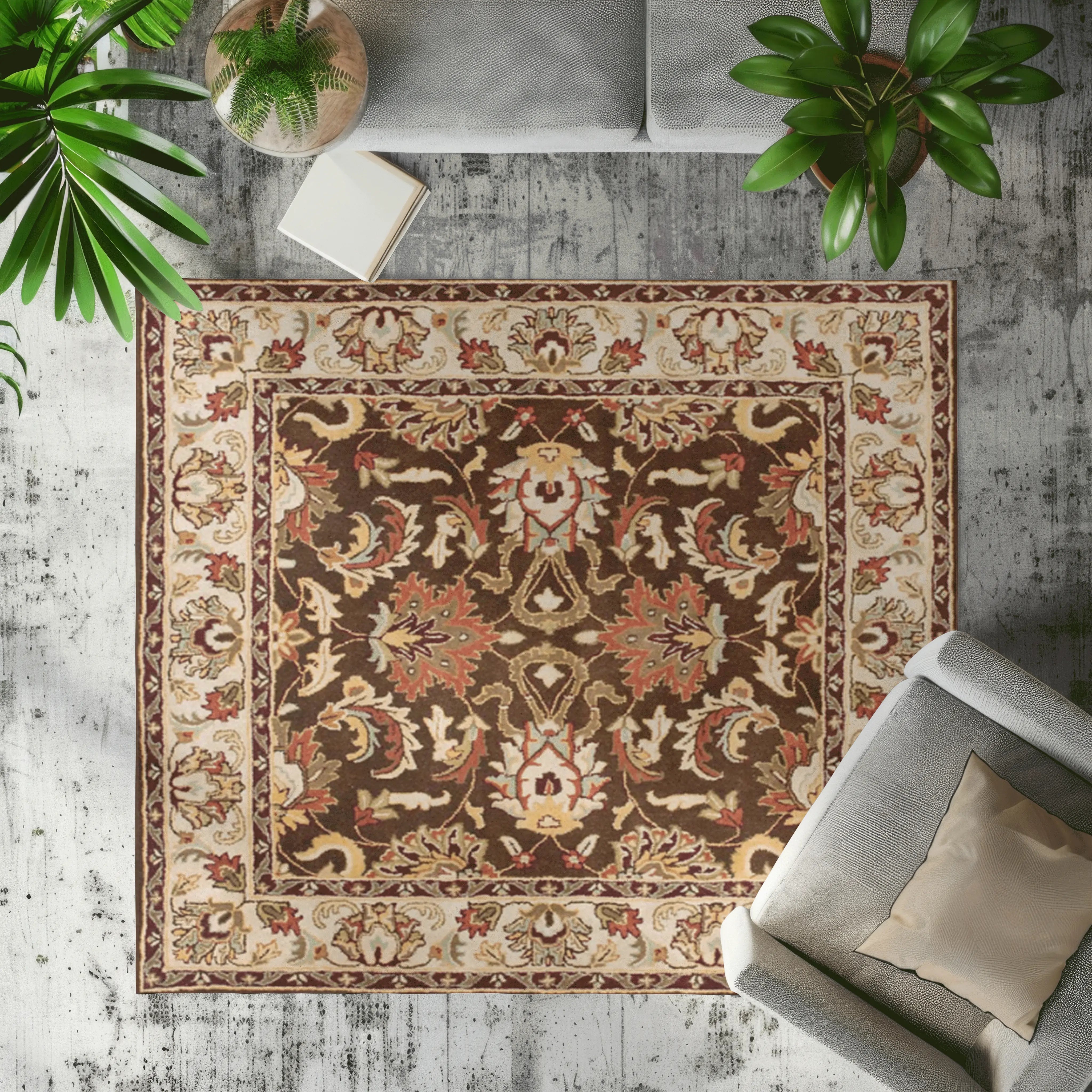 Whispering Mirage Floral Rugs