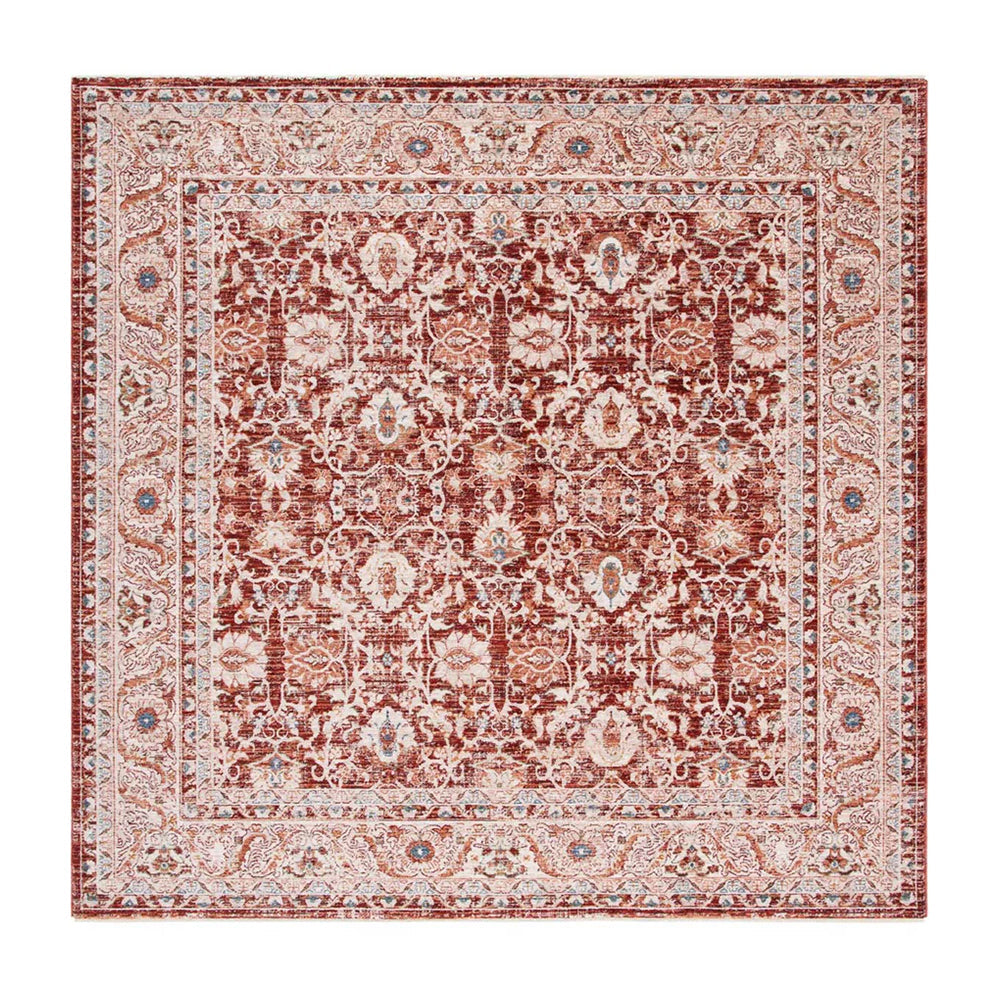 Enchanted Valley Solid Red Rugs