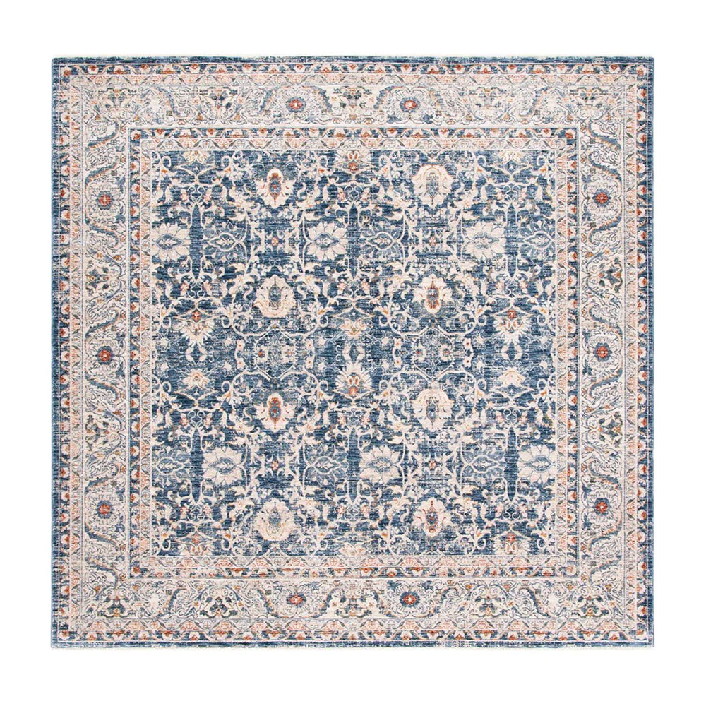 Enchanted Valley Solid Blue Rugs