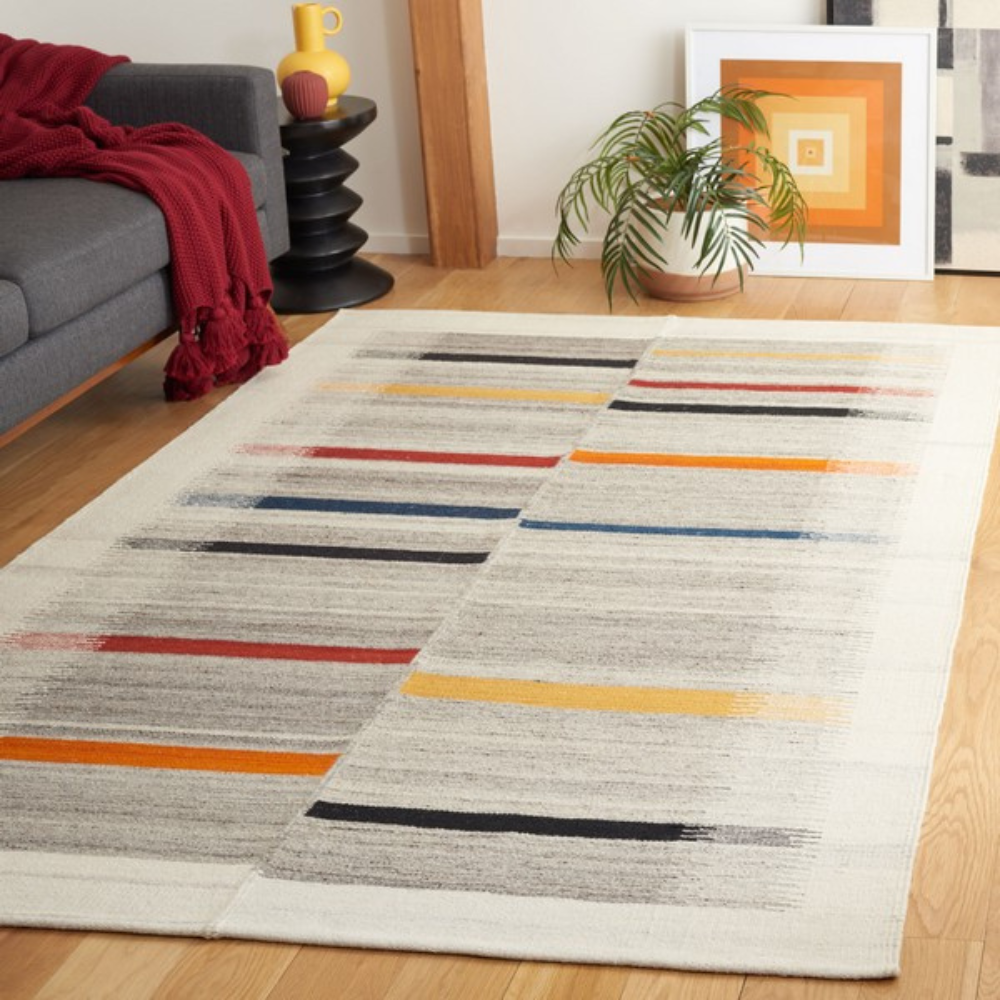 Dreamy Rainbow Stria Rugs