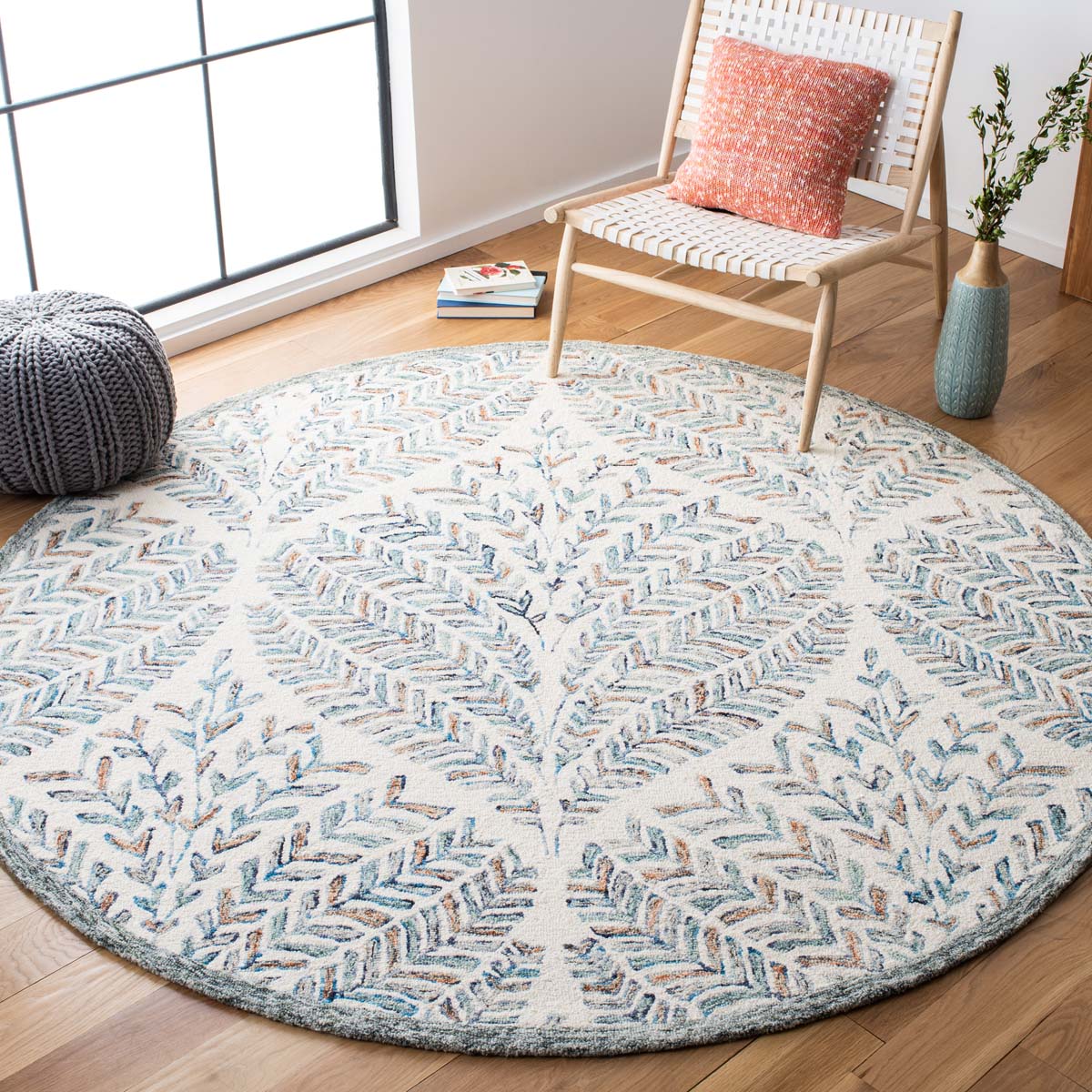 Whispering Meadows Leaves Rugs