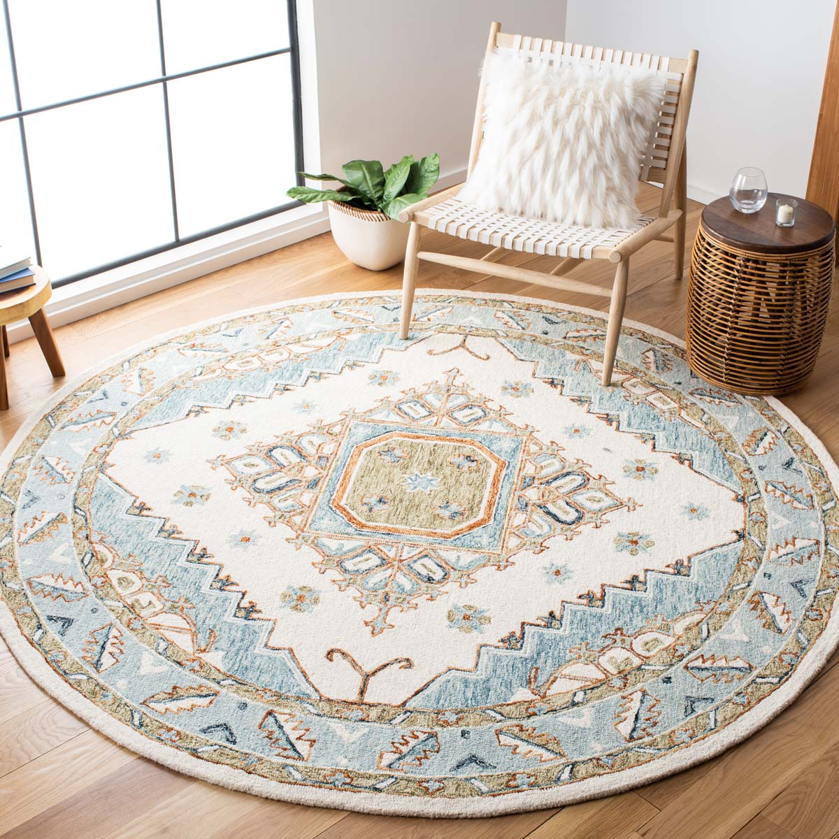 Crystal Woods Geometric Rugs