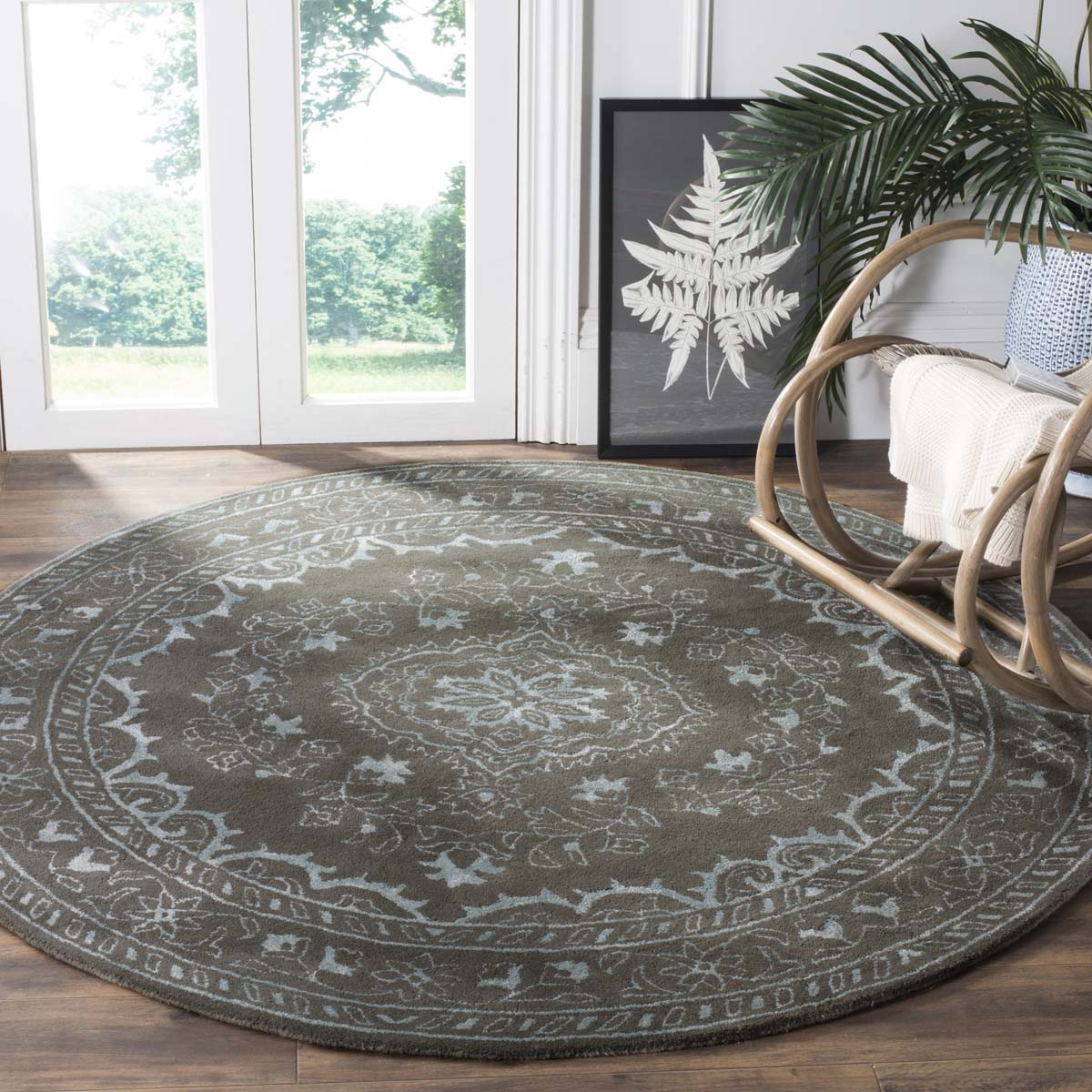 Timeless Glimmer Print Rugs