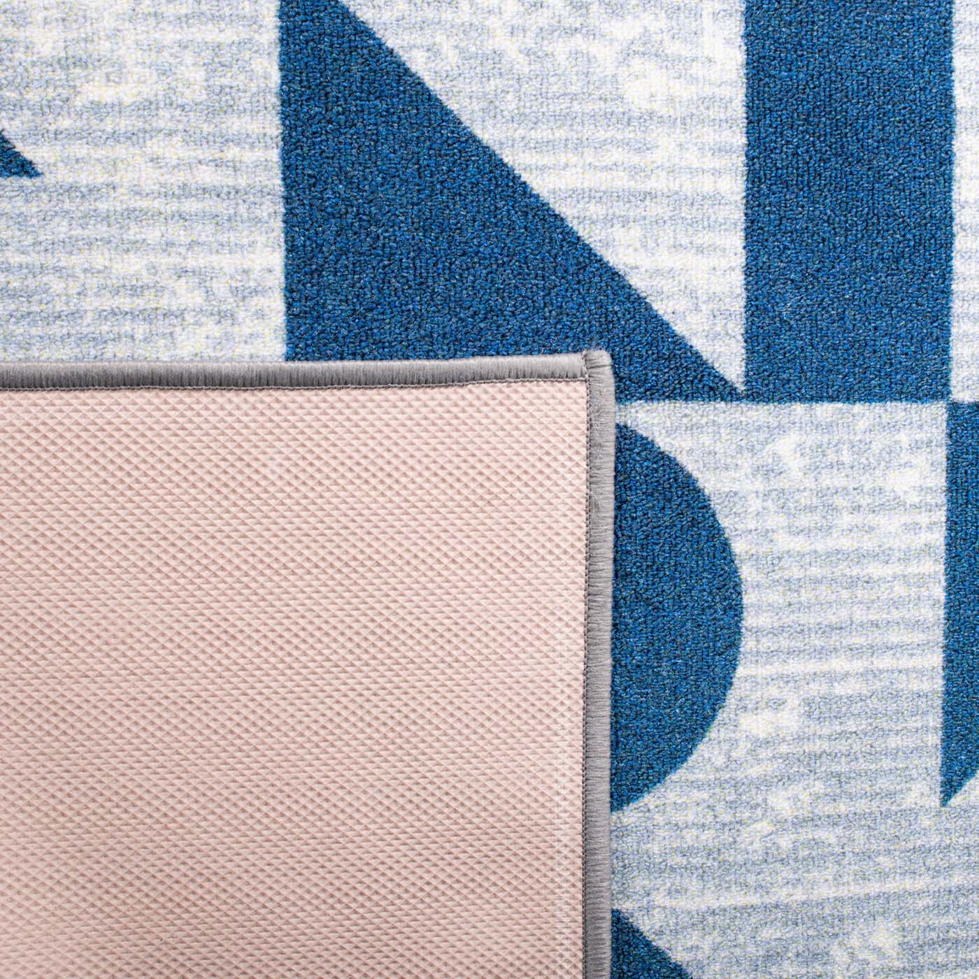 Blue Period Geometric Rugs