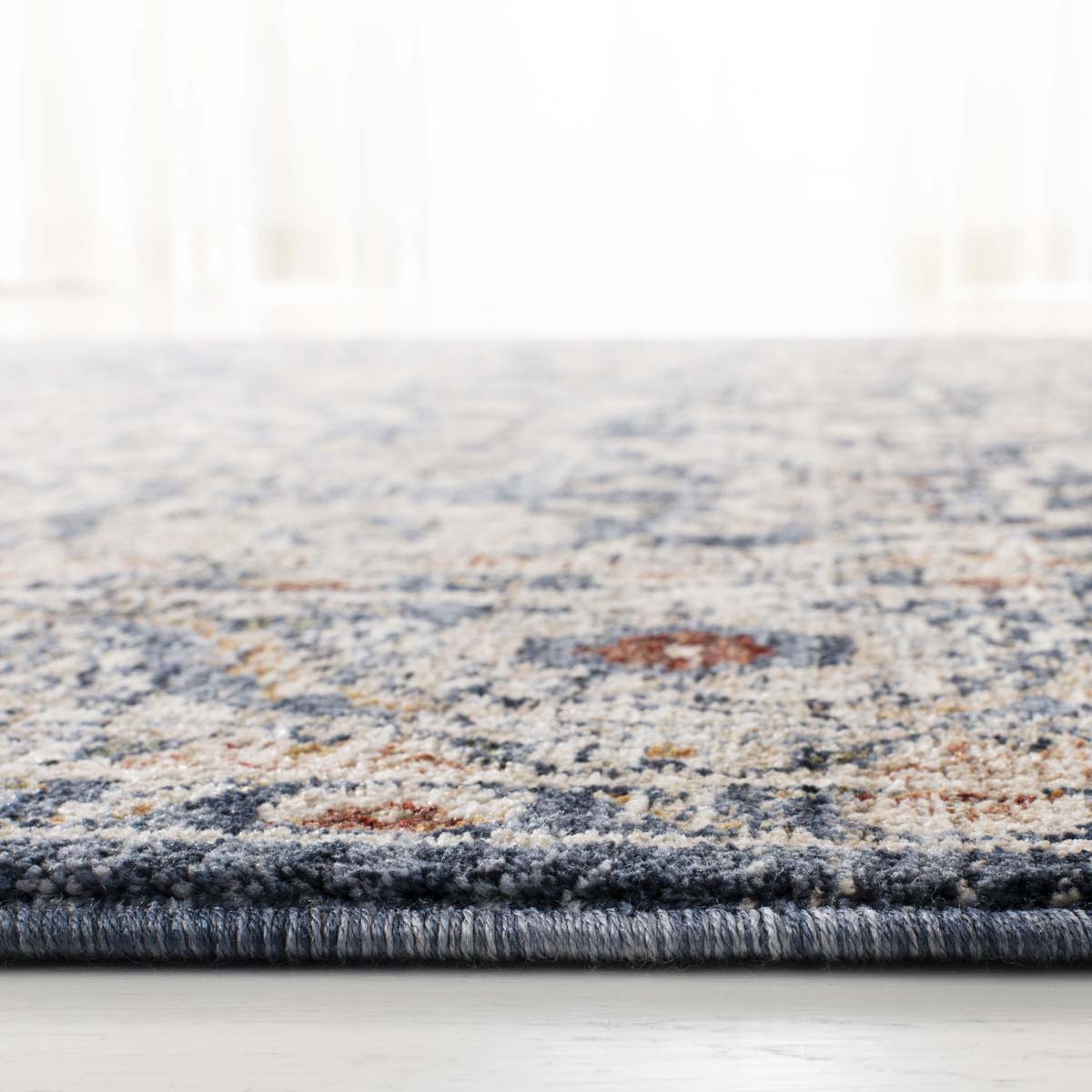 Enchanted Valley Solid Blue Rugs