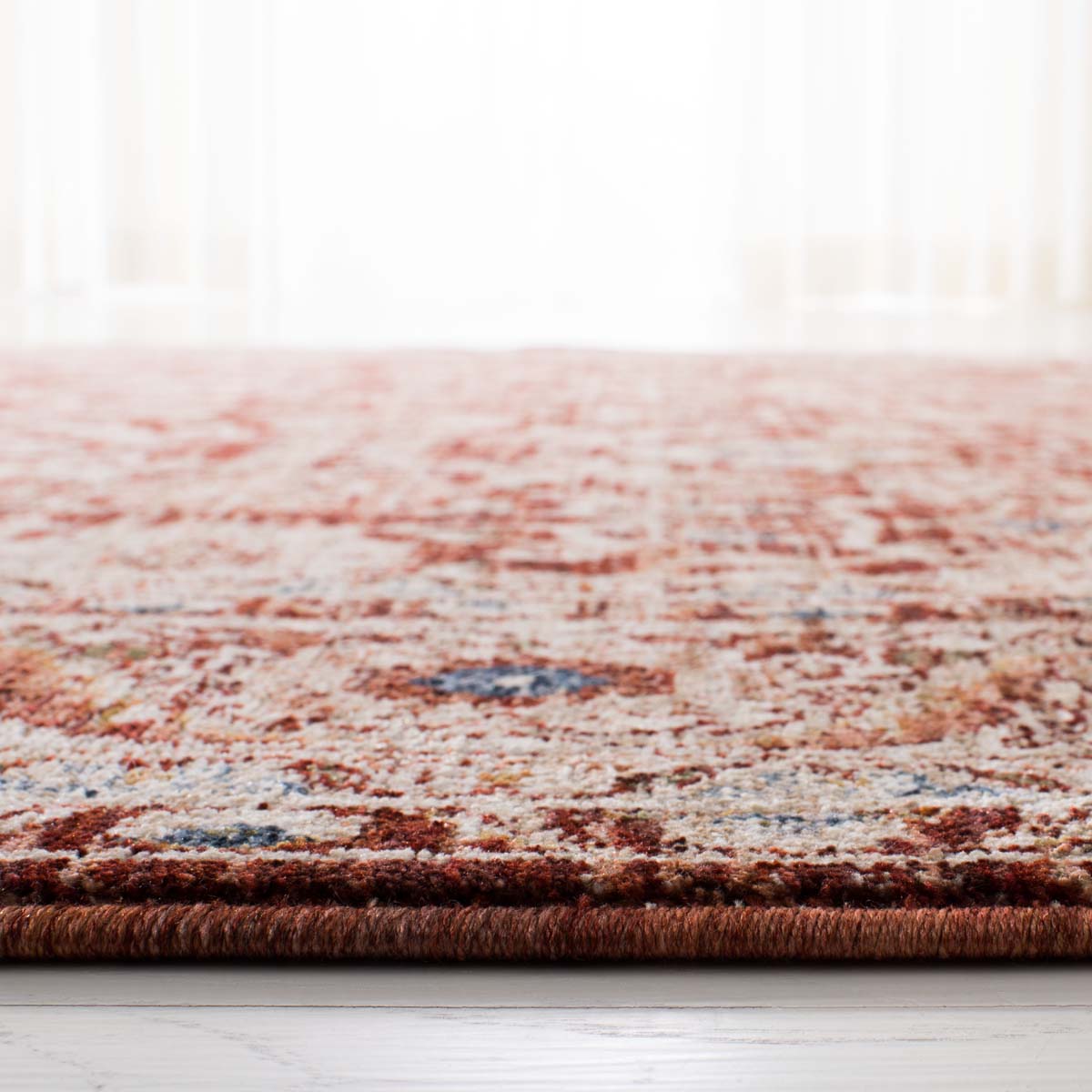 Enchanted Valley Solid Red Rugs