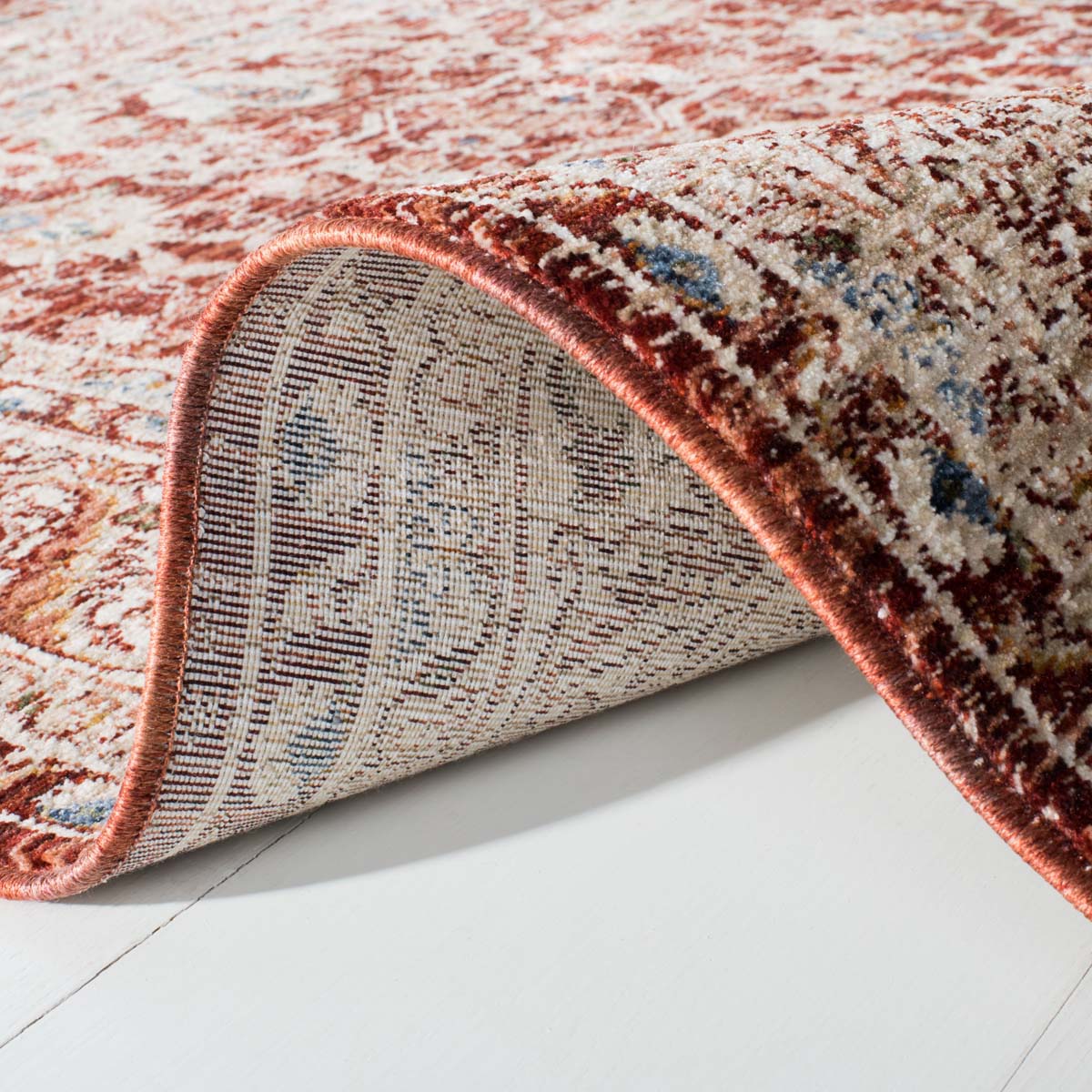 Enchanted Valley Solid Red Rugs