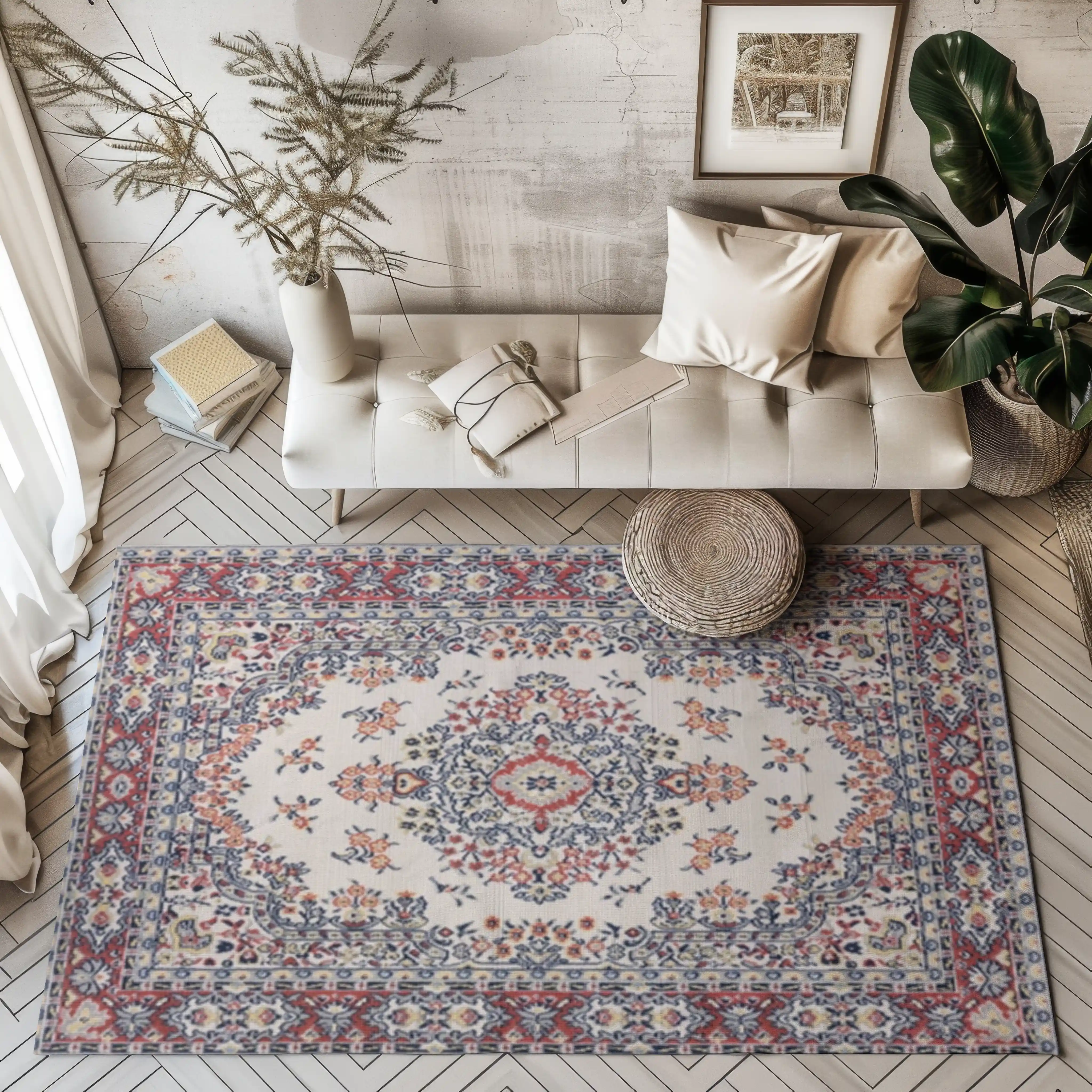 Flower Whisper Bohemian Rugs