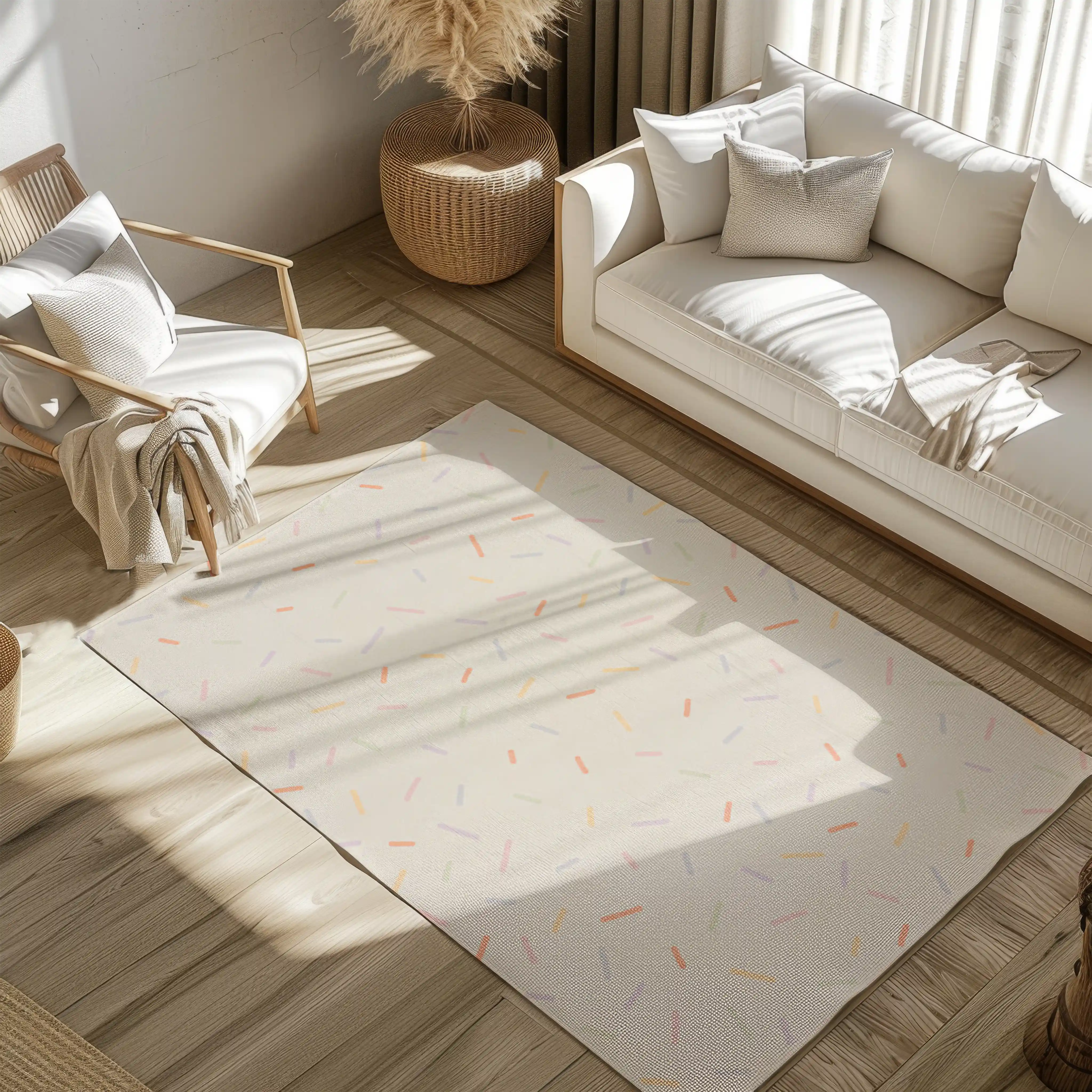 Sweet Sprinkles Modern Rugs