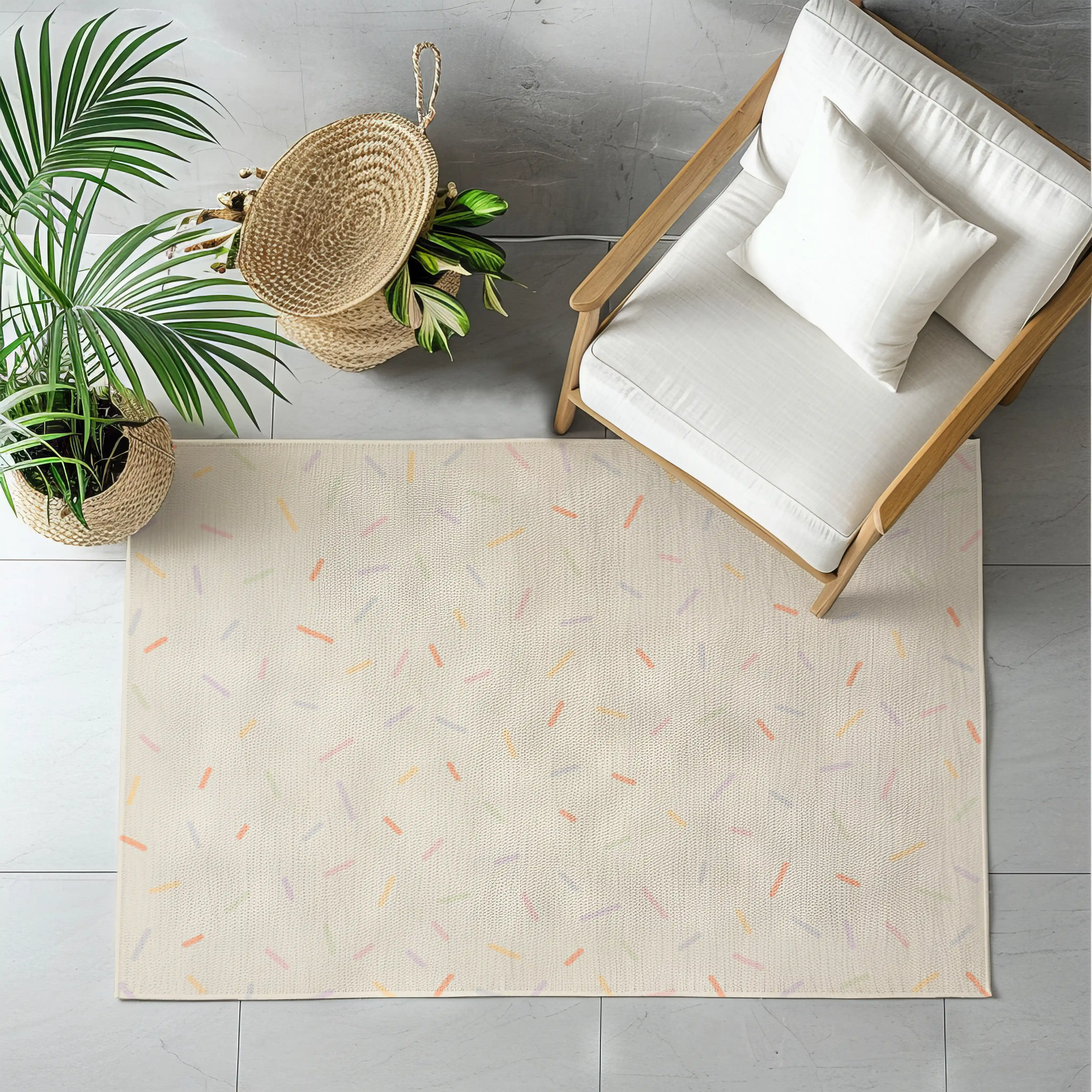 Sweet Sprinkles Modern Rugs