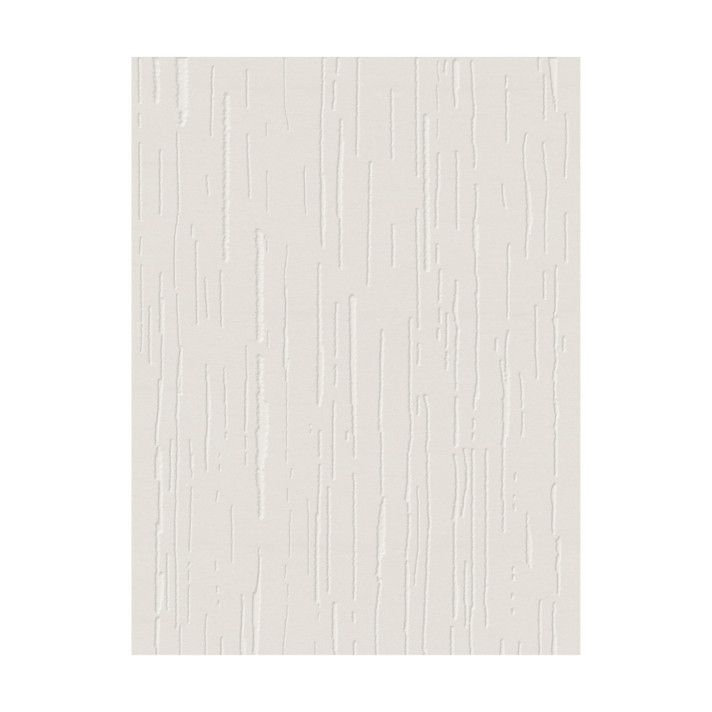 Ethereal Cream Modern Rug with textured vertical lines