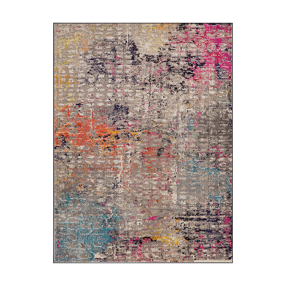 Colorful Ink Symphony Rug