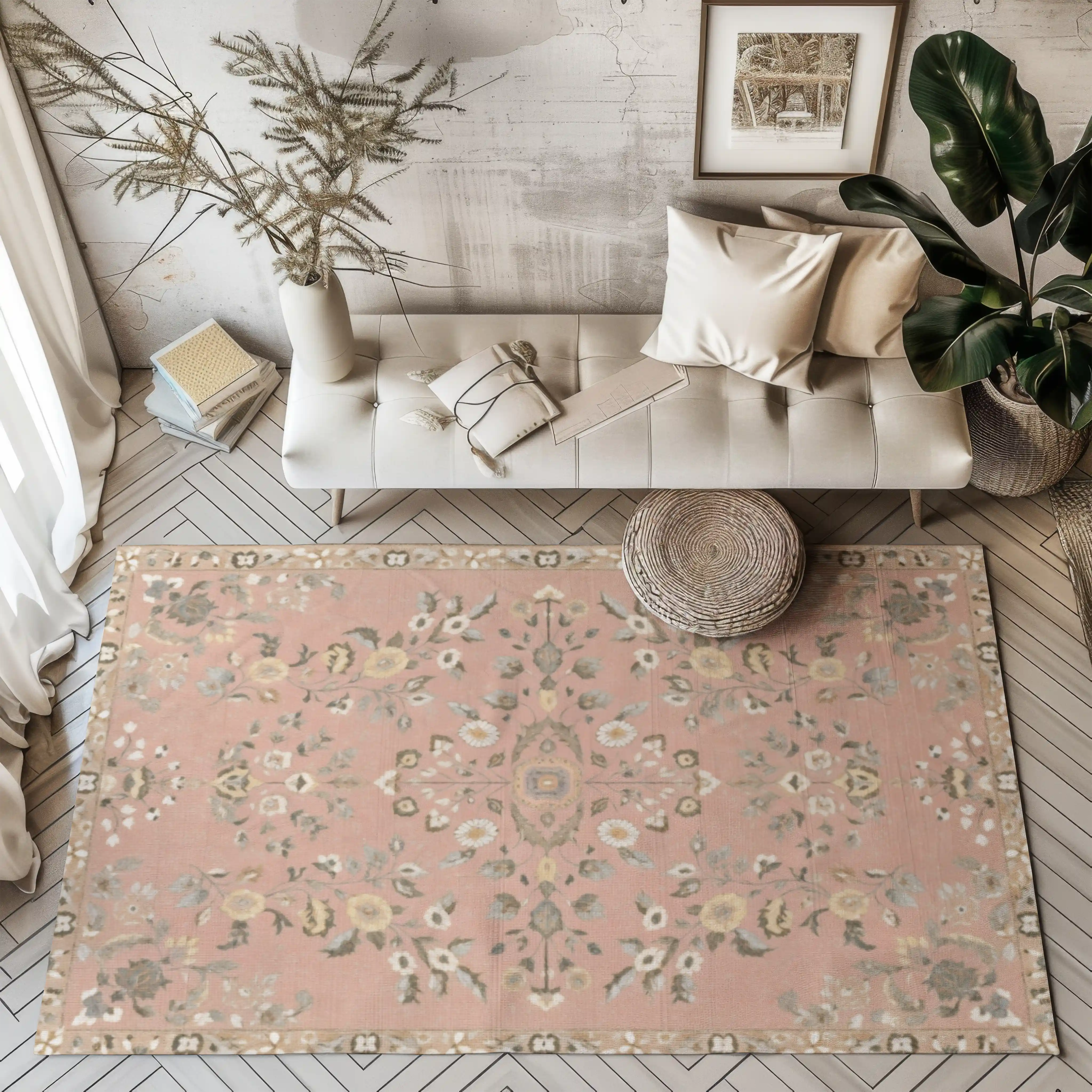 Elegant Floral Persian Rugs