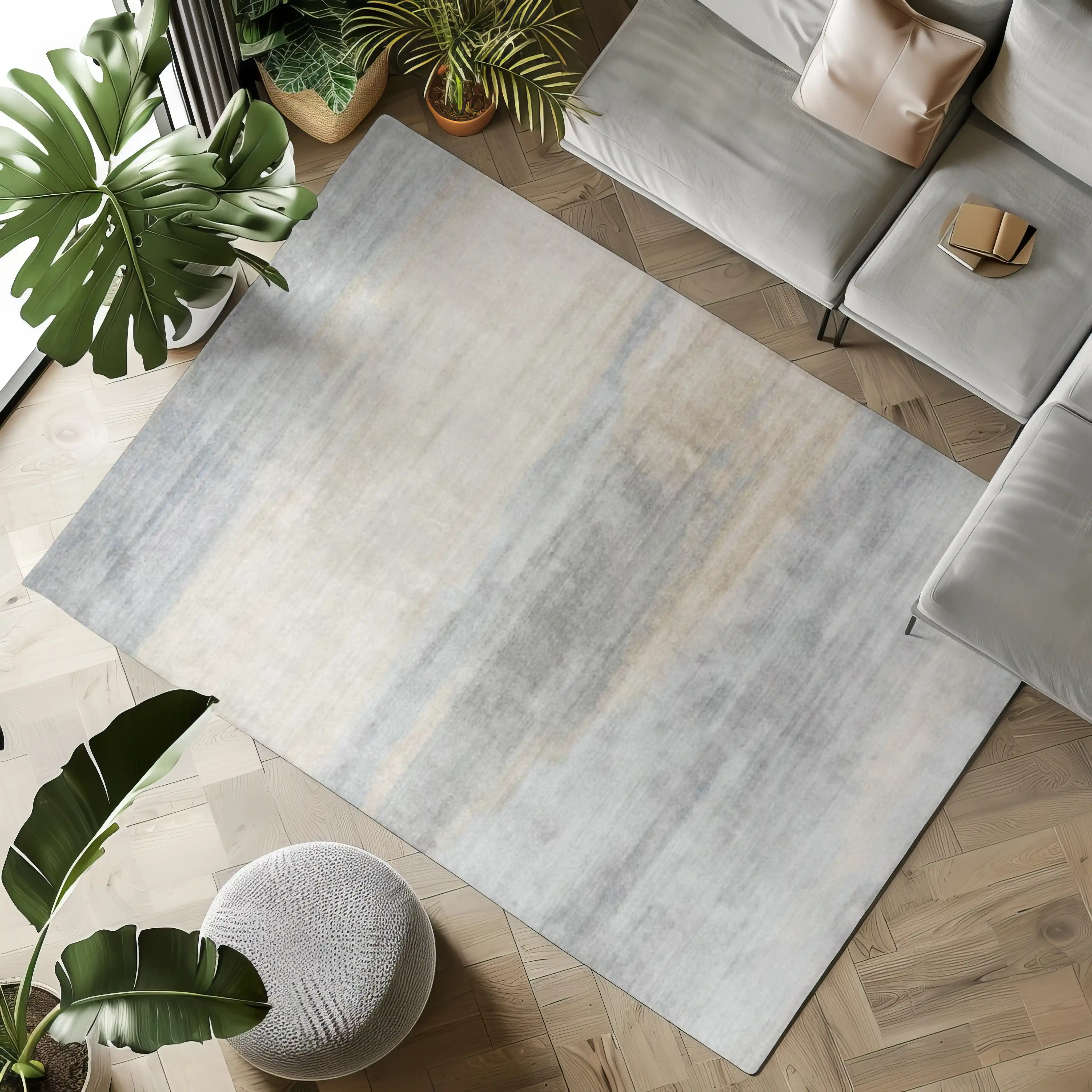 Elegant soft Waves Artica Rugs