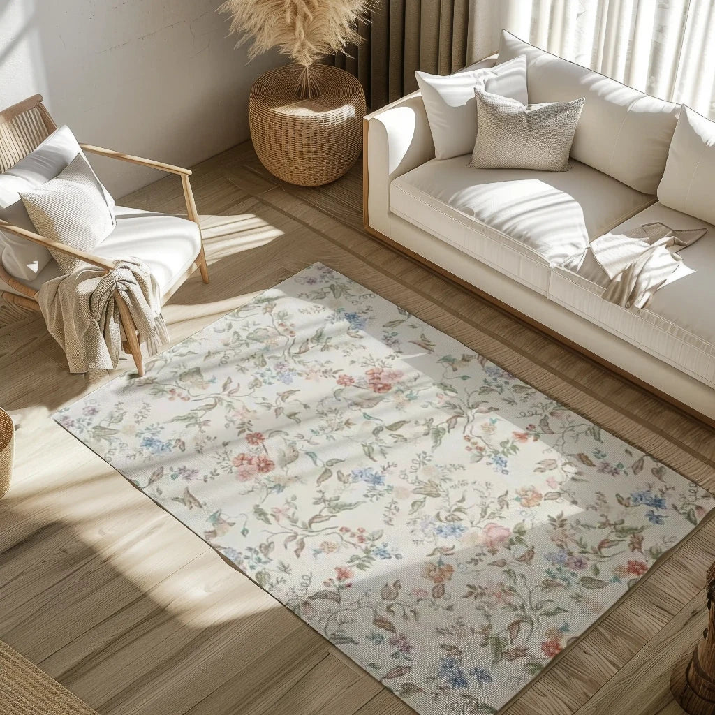 Serene Isle White Rugs