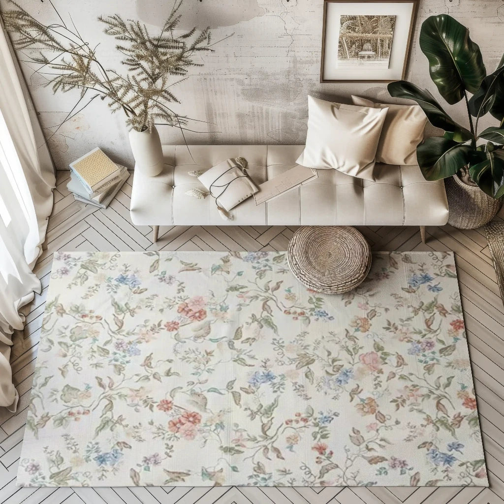 Serene Isle White Rugs