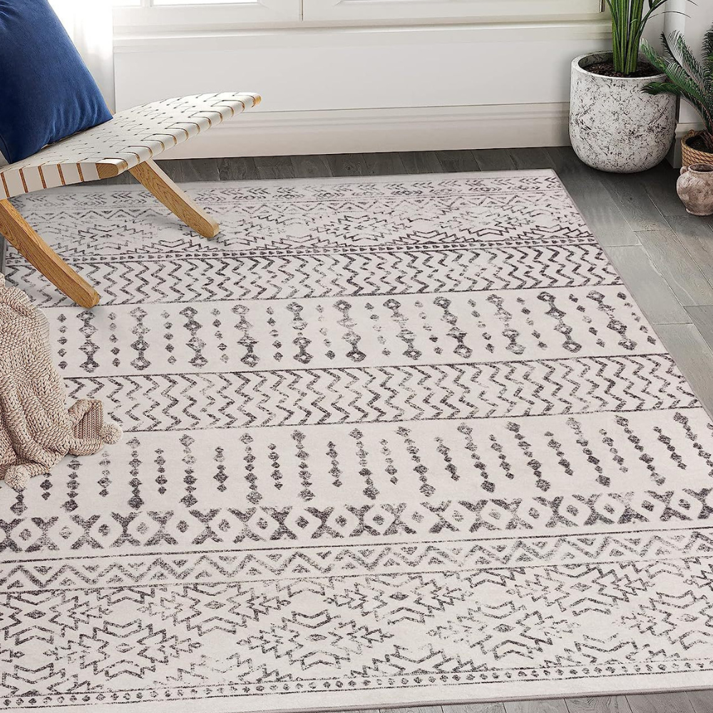 Geometric Lines Kavira Rugs