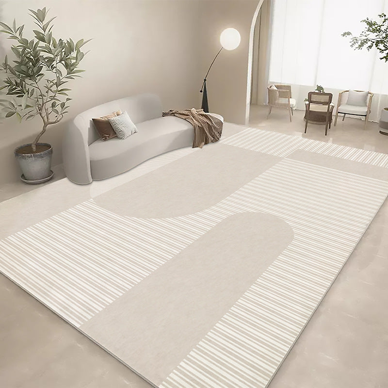 Enigmatic Arctic Shimmer Stria Rugs