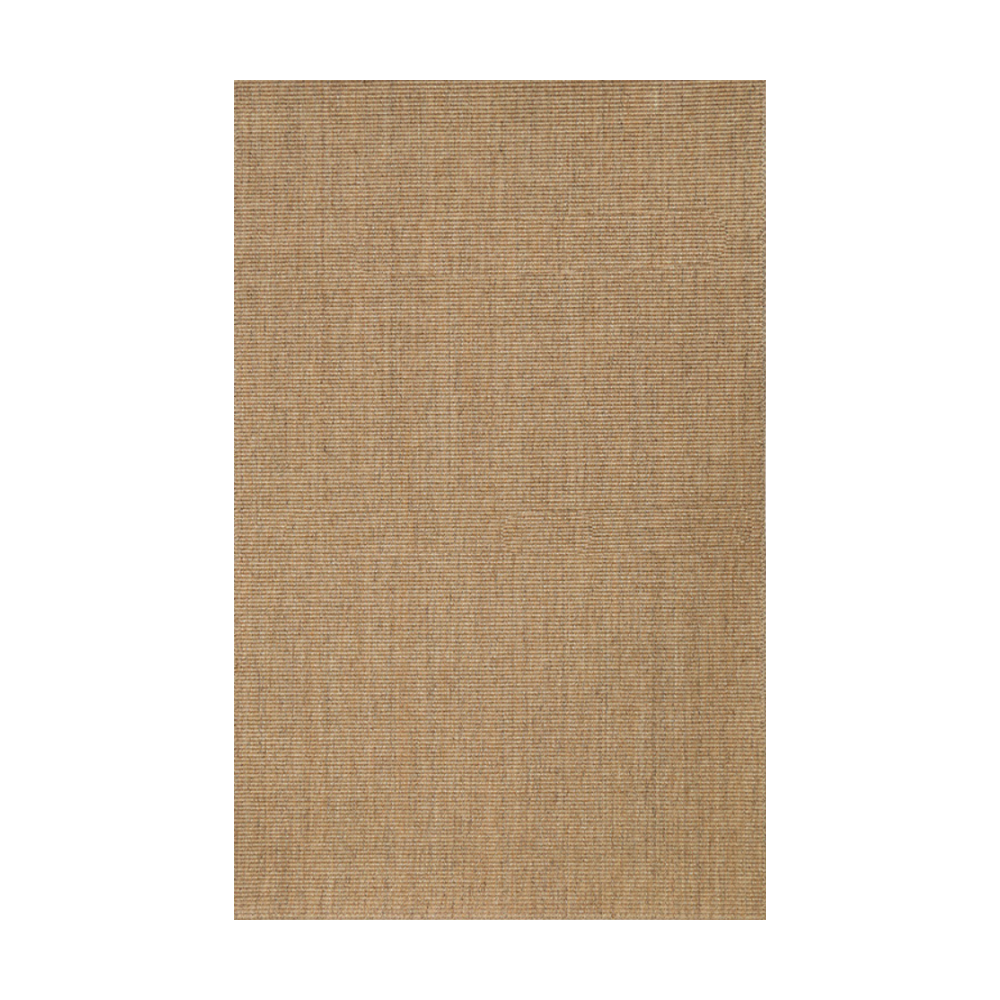 Tan woven outdoor rug suitable for various home styles