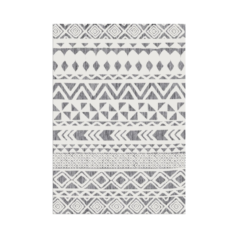 Aquamarine Dream White Woven Rugs