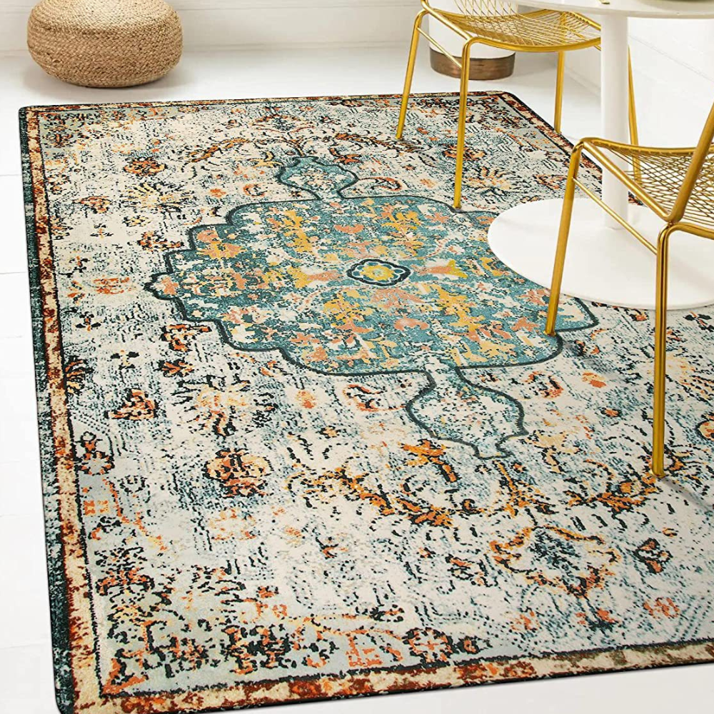 Rustic Charm Green Rugs