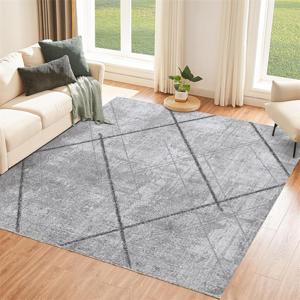 Foggy Sky Stria Rugs