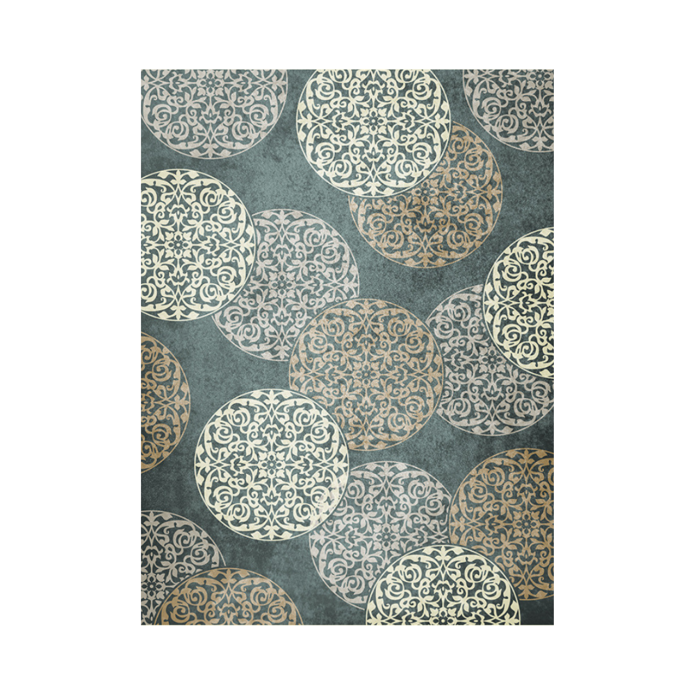 Whimsical Bloom Green Rugs