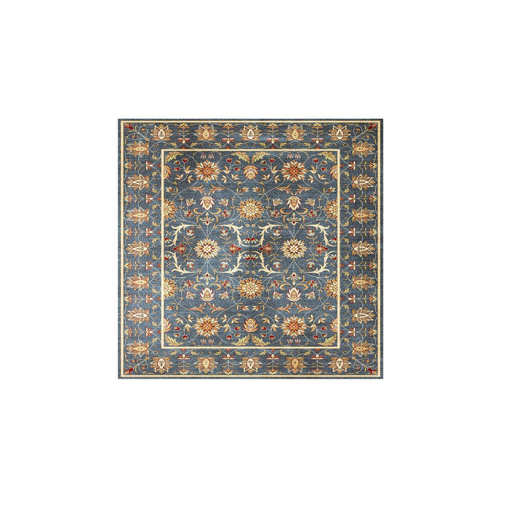 Serene Garden Blue Rugs