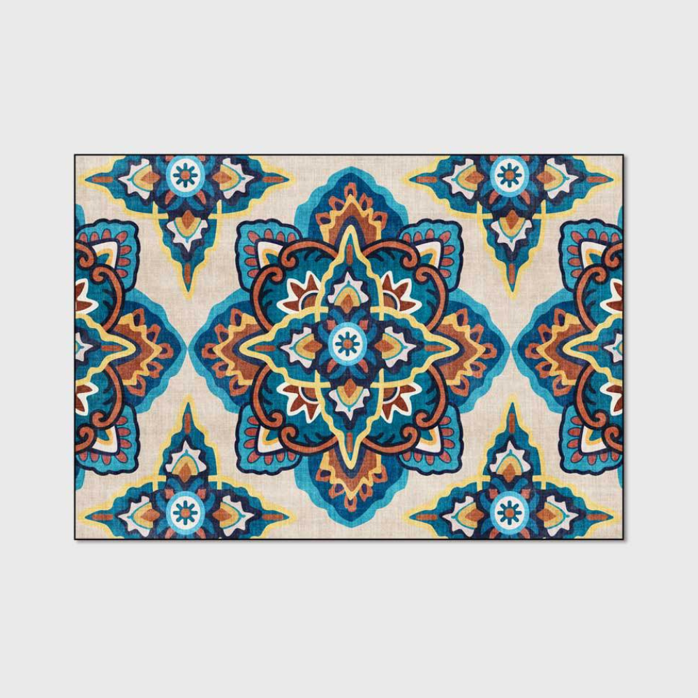 Cozy Haven Blue Rugs