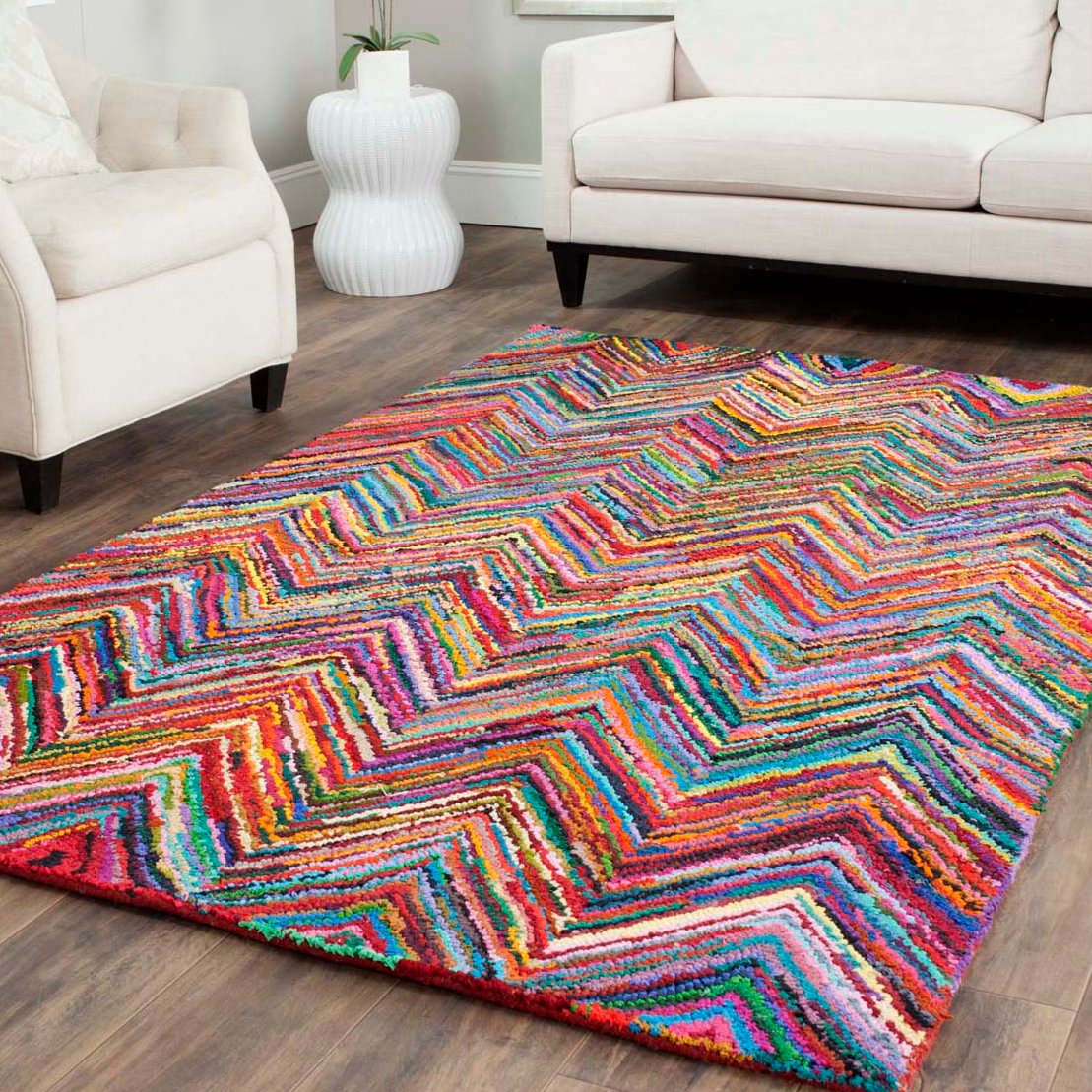 Blissful Sunset Stria Rugs