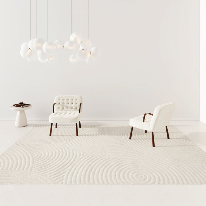 Whispering Ivory Modern Rugs