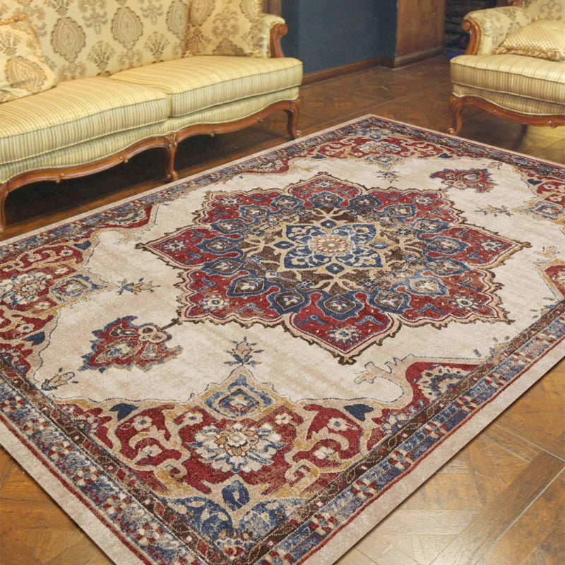 Velvet Echoes Traditional Synthetic Rugs