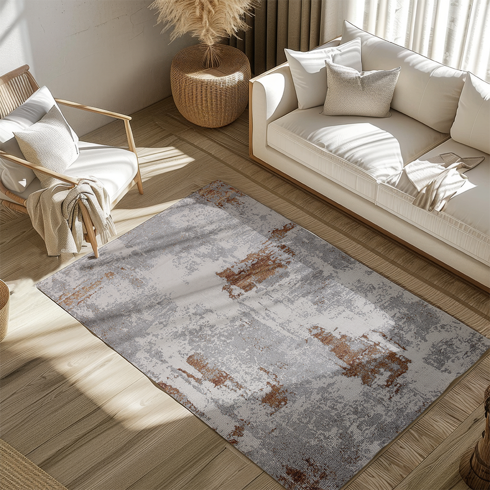 Belle Abstract Textured Rugs