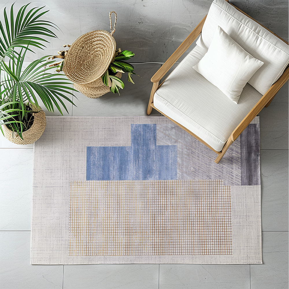 Ivy Modern Textured Rugs