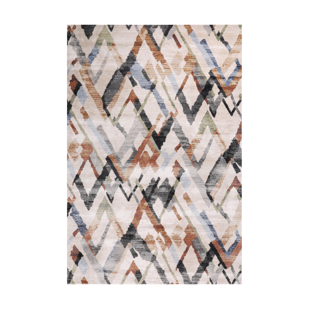 Hazel Geometric Textured Rugs