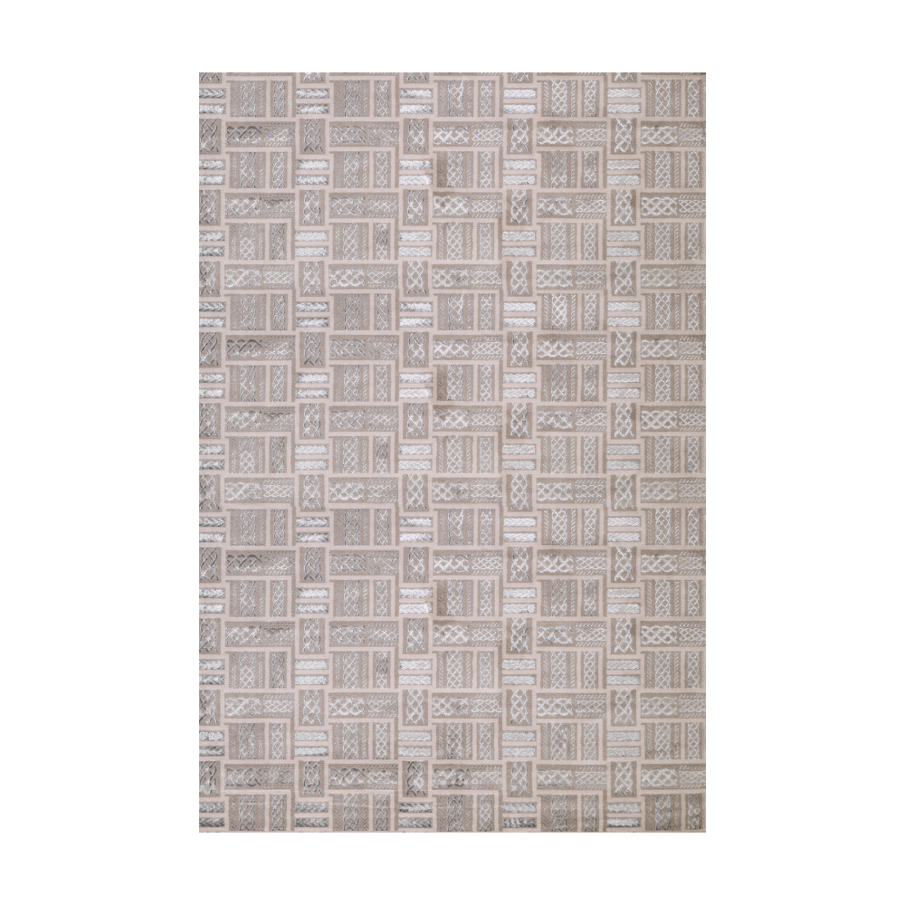 Echo Checkered Textured Rugs