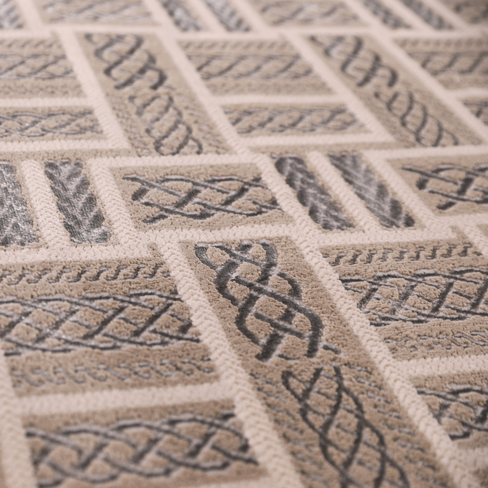 Echo Checkered Textured Rugs