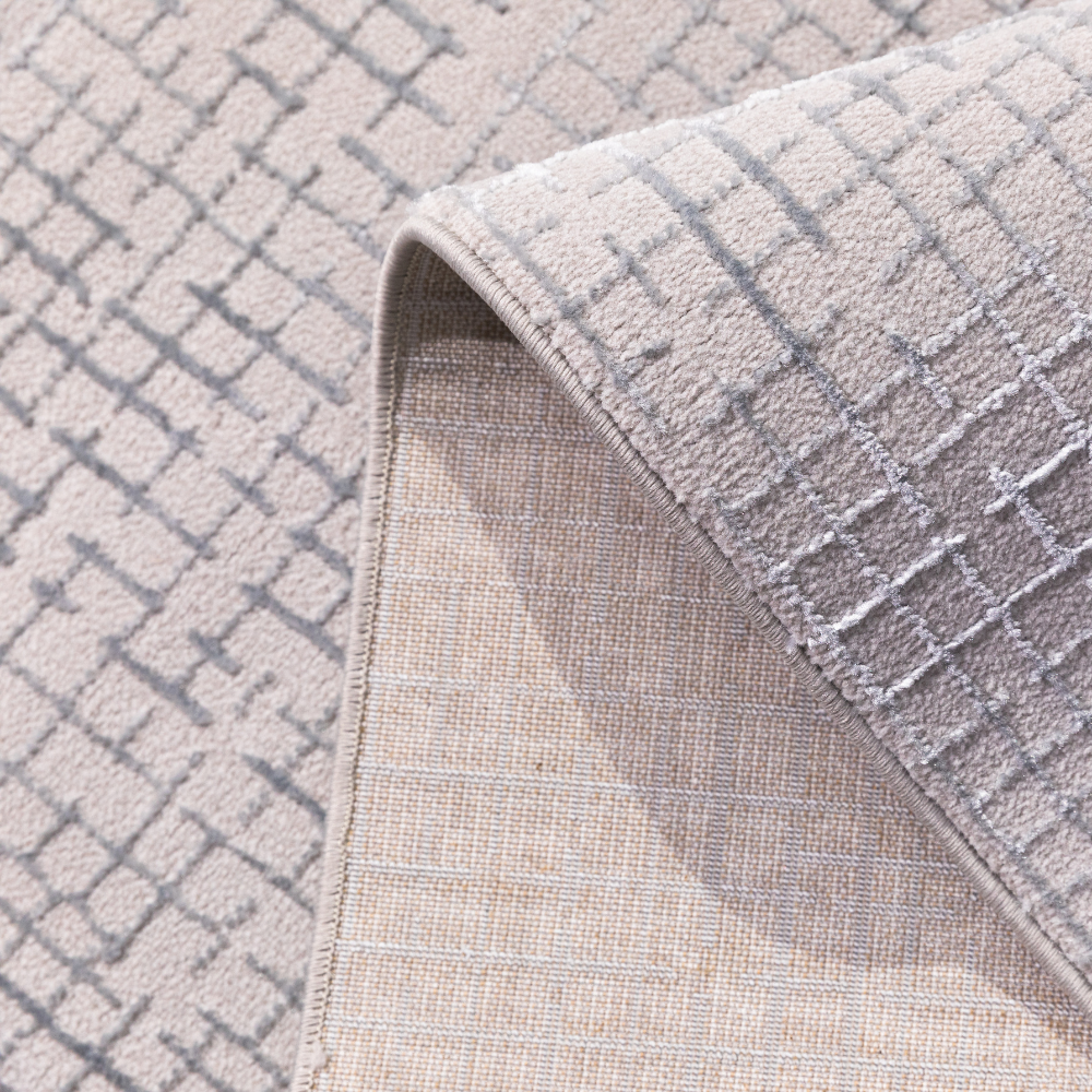 Zuri Checkered Textured Rugs