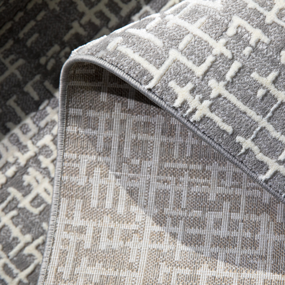 Odin Checkered Textured Rugs