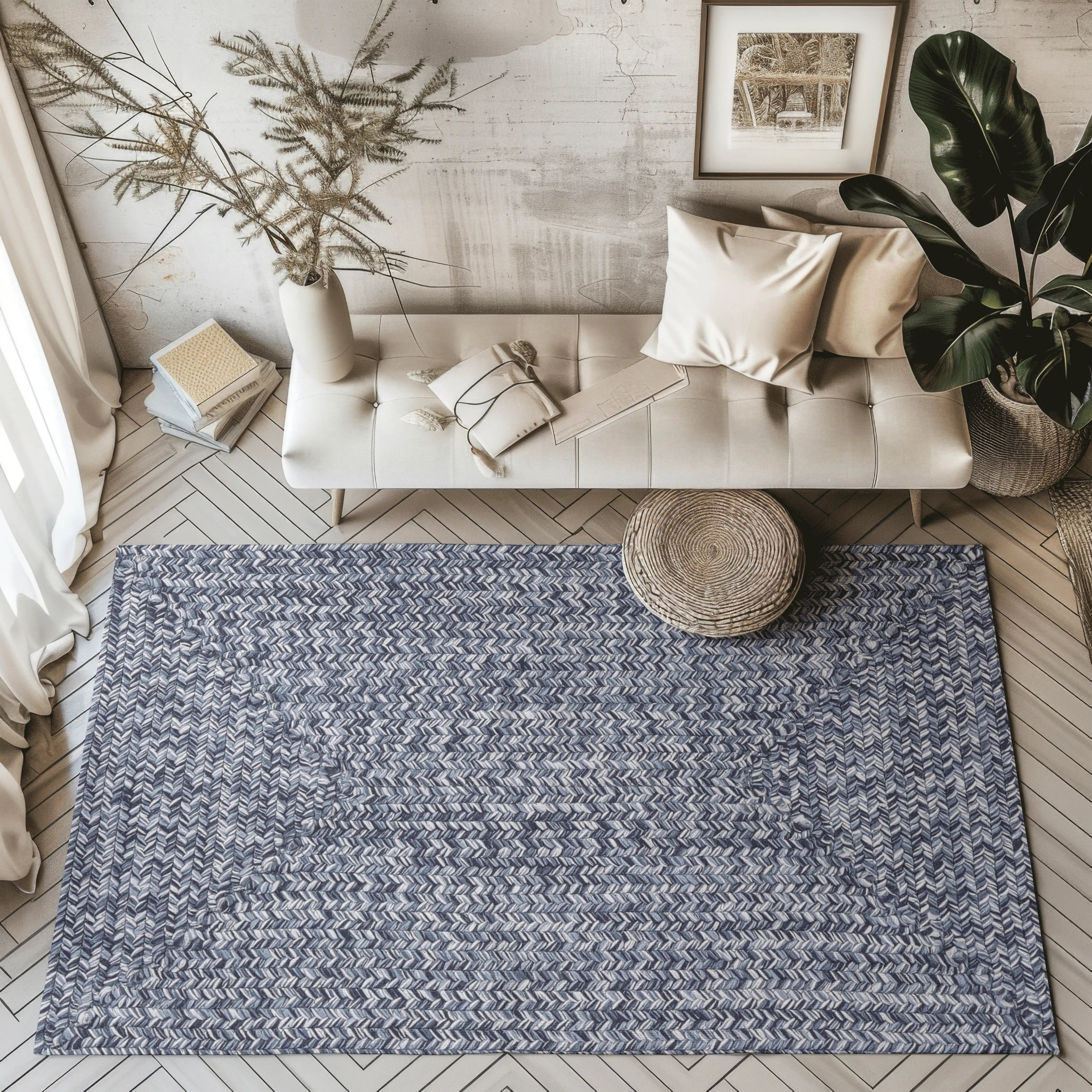 Dusk's Glow Stria Woven Rugs